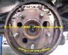 Description and operation of rear drum brakes