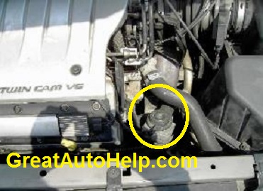 Problem with my Oldsmobile Aurora secondary air injection system. Location of a common problem.